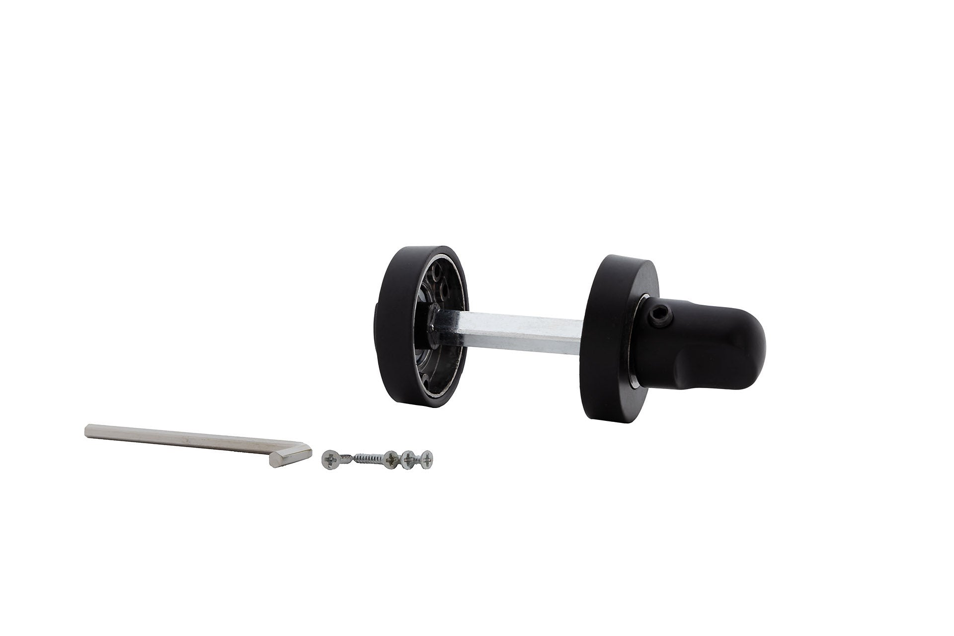WC-Verriegelung 35mm Durchmesser in Schwarz für Türen