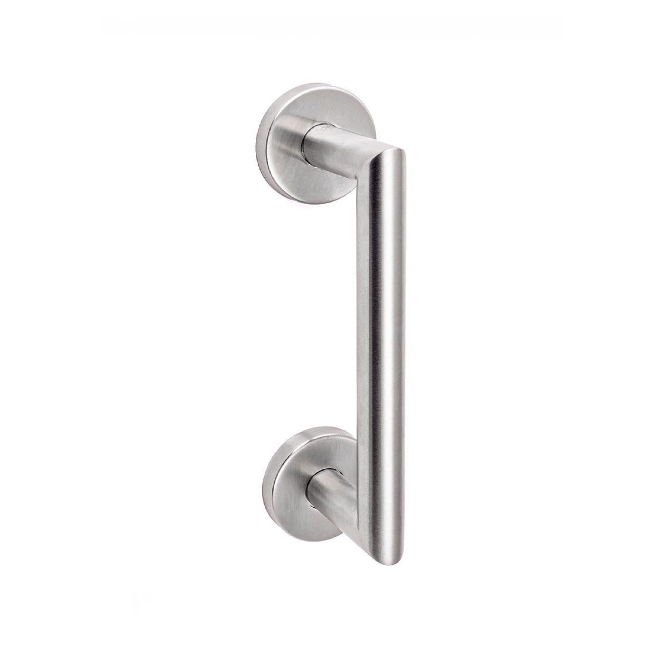Manillón tubular modelo 82-01 de 150mm entre ejes con roseta redonda para puertas