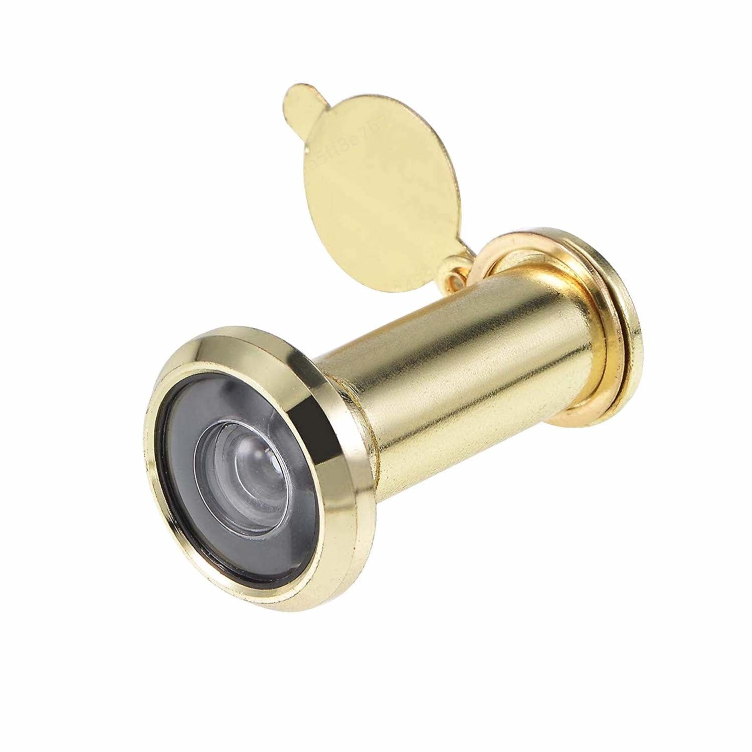 Türspion, goldfarben, mit Linsen für 35-65mm Türen