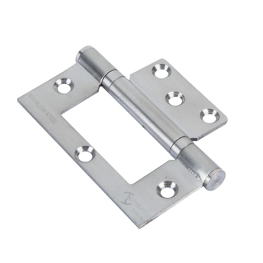 Flap-Scharnier aus Edelstahl, einfache Montage, 100mm x 75mm