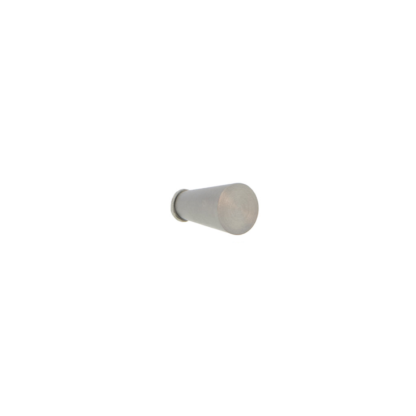 Türknauf aus Edelstahl, 2 cm hoch, konisch, ideal für Schranktüren