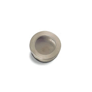 Runder vernickelter Griff 3512 mit Ø30mm zum Einlassen in Möbel und Schränke